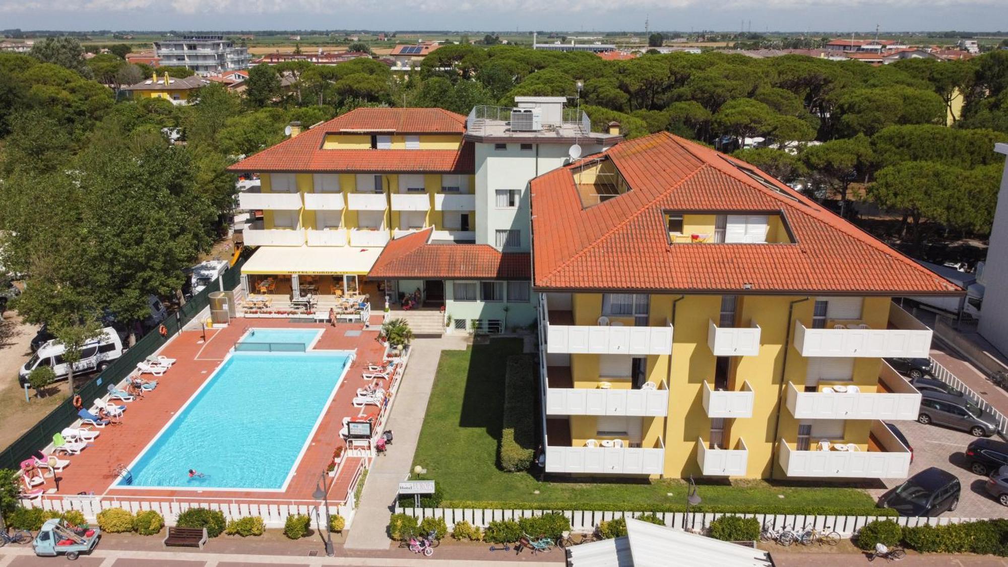Hotel Europa Каорле Екстер'єр фото